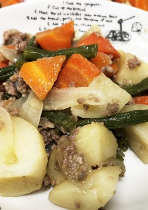ミンチ肉じゃが-レシピのメイン写真