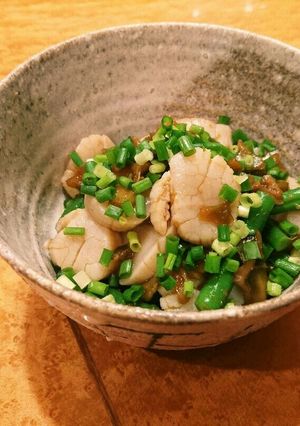 ホタテといんげんのザーサイ和え-レシピのメイン写真