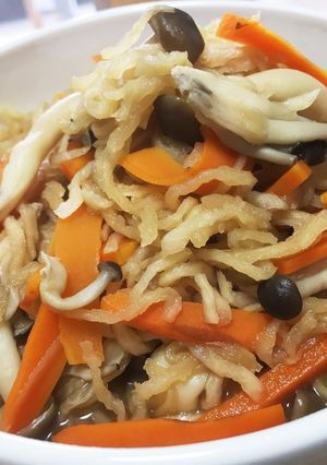 炒めて煮るだけ！簡単★切り干し大根の煮物-レシピのメイン写真