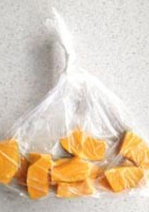 水小さじ１の温野菜『基本のかぼちゃ』-レシピのメイン写真