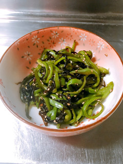 【特損レシピ】ピーマンの塩昆布和え-レシピのメイン写真