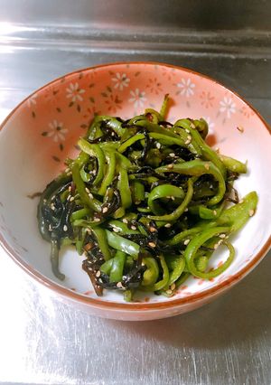 【特損レシピ】ピーマンの塩昆布和え-レシピのメイン写真