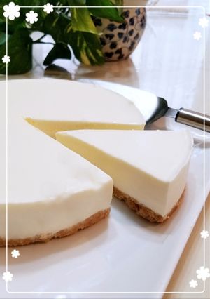 濃厚レアチーズケーキ♡黄金比-レシピのメイン写真