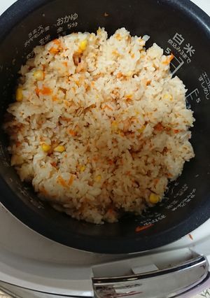 炊飯器で簡単夏エビピラフ-レシピのメイン写真
