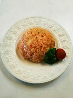 ケチャップライス1 炊飯器で簡単ケチャップライス♡ by こっちゃん
