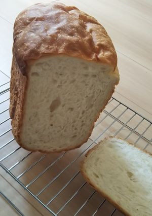 HBでそのまま美味しいふわふわ食パン-レシピのメイン写真