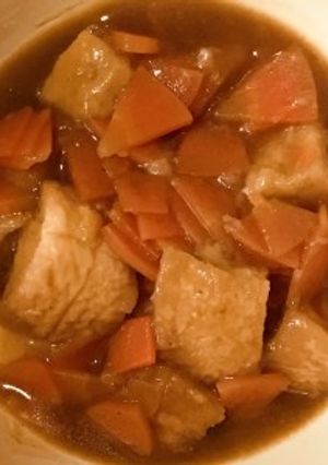 母親の介護食・嚥下食に人参カレー食パン粥-レシピのメイン写真