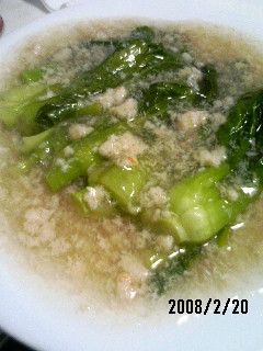 本格!青梗菜の蟹餡かけ-レシピのメイン写真