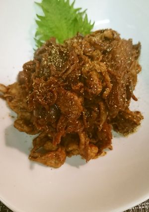 コープ切干大根の豚ナス味噌炒め煮-レシピのメイン写真