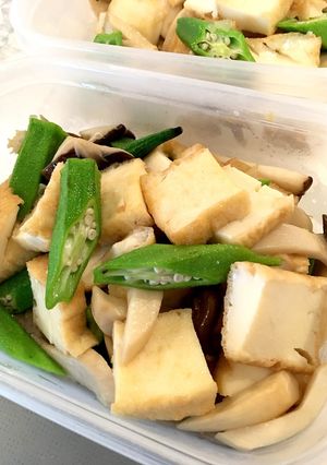 厚揚げとエリンギの炒め物-レシピのメイン写真