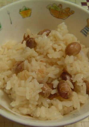 ★☆節分の煎り大豆でつぶつぶ豆ごはん☆★-レシピのメイン写真
