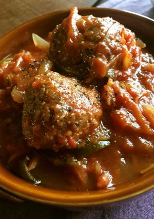 ゴロンと肉団子のトマト煮-レシピのメイン写真