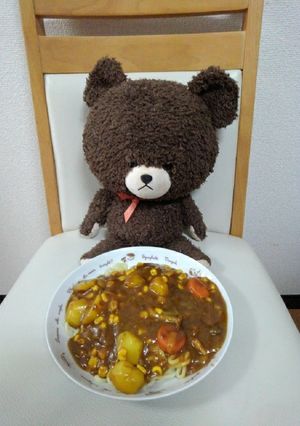カレーとカレー茹で焼きそば‼️-レシピのメイン写真