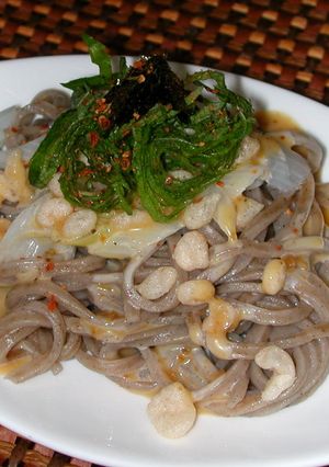 金のごまだれ蕎麦♪-レシピのメイン写真