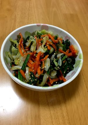 大人の給食☆ほうれんそうのごまかけ-レシピのメイン写真