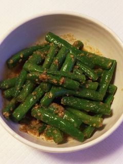 さやいんげんの胡麻和え-レシピのメイン写真