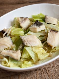 レンジで簡単!白身魚と野菜の重ね蒸し-レシピのメイン写真