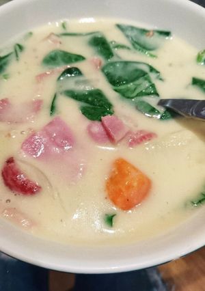 シチューの素なしでコーンクリームシチュー-レシピのメイン写真
