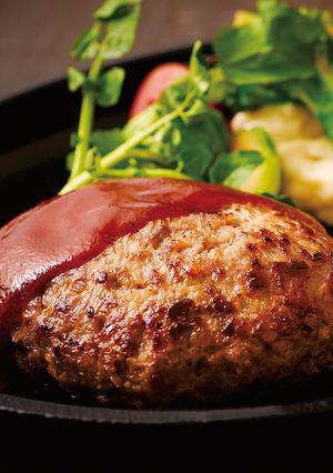 テンプパンでつくるハンバーグ-レシピのメイン写真