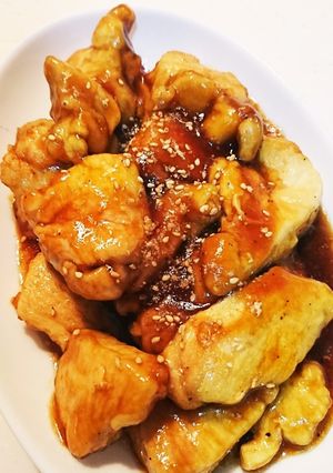 鶏胸肉のしっとり柔らかポン酢焼き-レシピのメイン写真