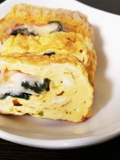 ベーコンと海苔とチーズの卵焼き-レシピのメイン写真