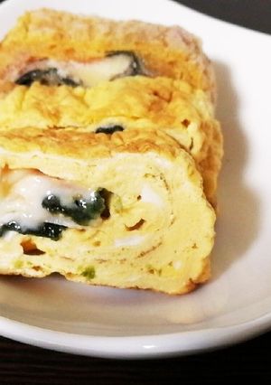 ベーコンと海苔とチーズの卵焼き-レシピのメイン写真