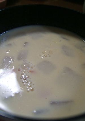 豆乳のみそポタージュ-レシピのメイン写真