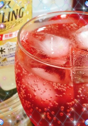 コクあま☆ルビー色の赤紫蘇ジュース-レシピのメイン写真