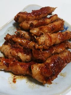 えのき巻き豚のしょうが焼き-レシピのメイン写真