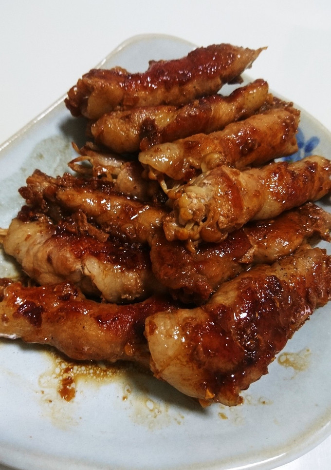 えのき巻き豚のしょうが焼き-レシピのメイン写真