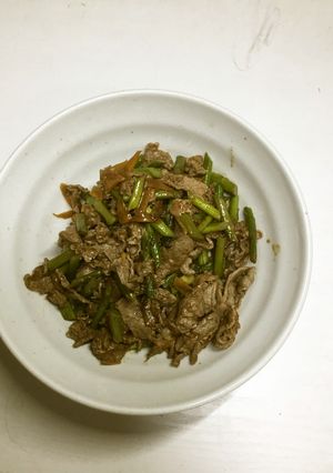 牛肉香りポン酢炒め-レシピのメイン写真