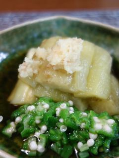 焼き茄子の煮びたし-レシピのメイン写真