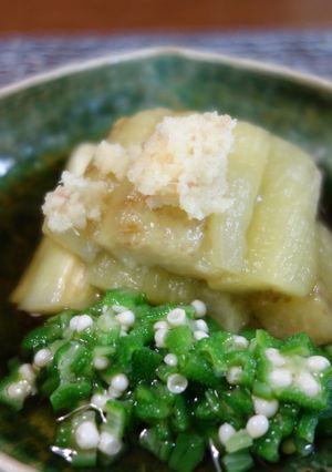 焼き茄子の煮びたし-レシピのメイン写真