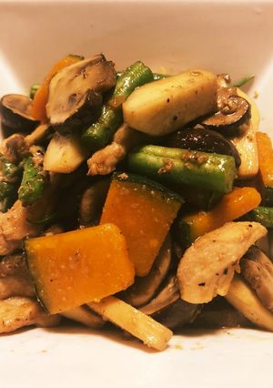・鶏肉と野菜のニンニク炒め・-レシピのメイン写真