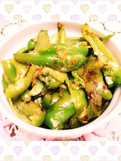 ピーマン丸ごと使い♪カレーマヨ醤油炒め♪-レシピのメイン写真