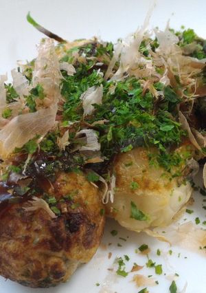 玉子豆腐でとろとろたこ焼き-レシピのメイン写真