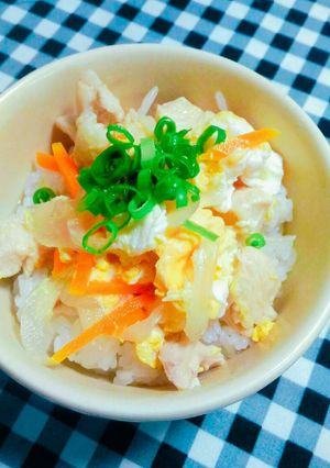 我が家の親子丼-レシピのメイン写真