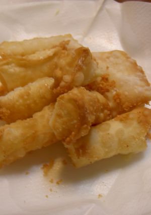 サクッ！ウマッ！餃子の皮で簡単チーズ揚げ-レシピのメイン写真