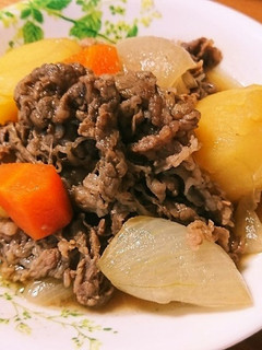 我が家の肉じゃが-レシピのメイン写真