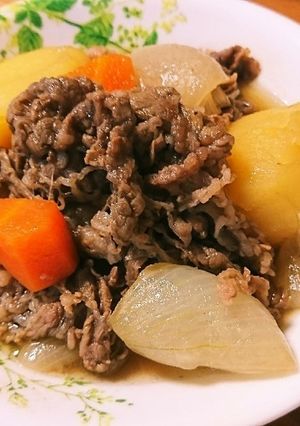 我が家の肉じゃが-レシピのメイン写真