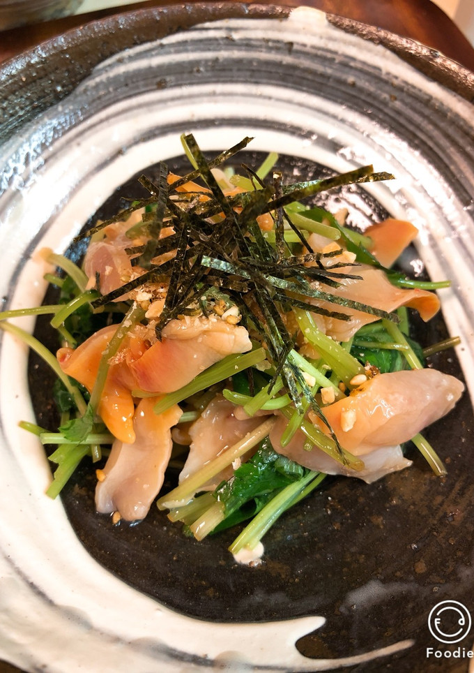 赤貝と三つ葉の和えもの〜やや中華風〜-レシピのメイン写真