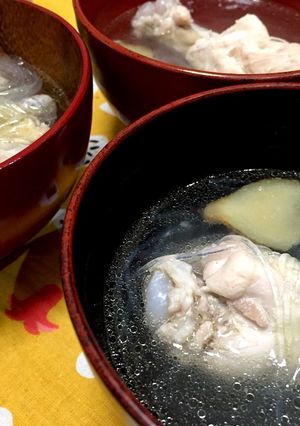 圧力鍋で早うま！手羽元春雨塩レモンスープ-レシピのメイン写真