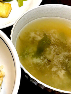 ☆モズク&ワカメ味噌汁☆-レシピのメイン写真
