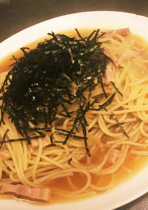 和風スープパスタ♪-レシピのメイン写真