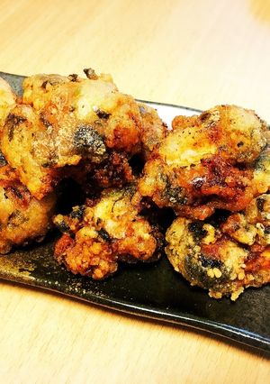 お弁当♪おつまみに♪梅しそ唐揚げ-レシピのメイン写真
