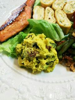 お弁当用 かぼちゃとレーズンのサラダ-レシピのメイン写真