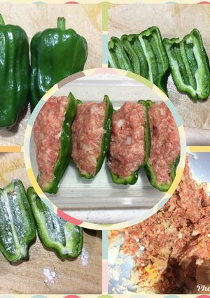 ピーマンの肉詰め-レシピのメイン写真