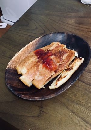 パンの耳揚げるより簡単?フレンチトースト-レシピのメイン写真