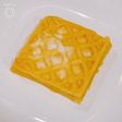 レンジで簡単、ワッフル玉子焼き!