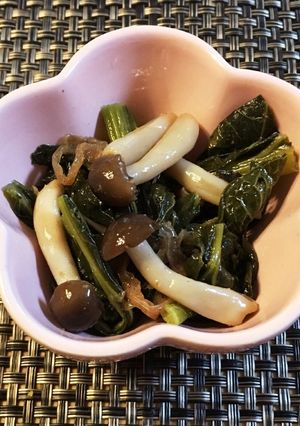 子供が食べてくれた小松菜レシピ覚書-レシピのメイン写真